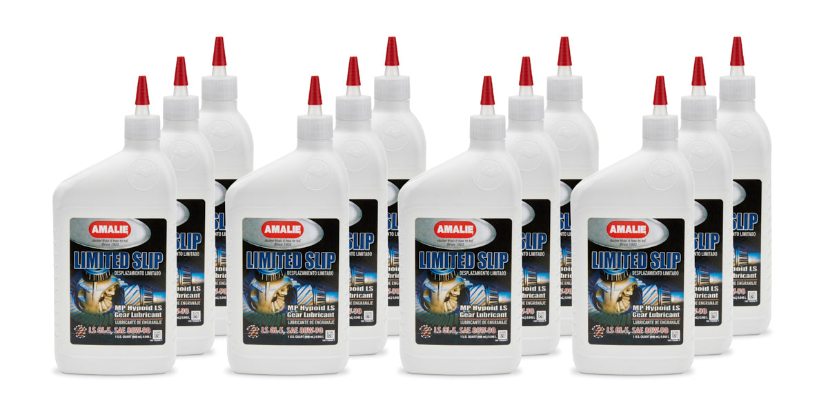 AMALIE 160-73026-56 Limited Slip MP GL-5 80w -90 Gear Oil Case 12x1Qt