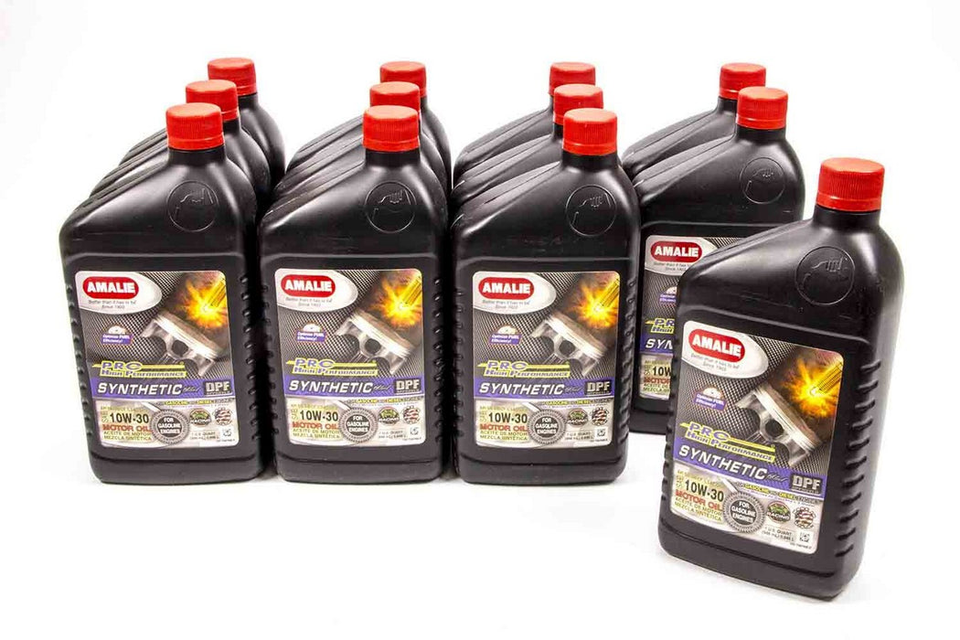 AMALIE 160-75676-56 PRO HP Syn Blend 10w30 Oil Case 12x1Qt