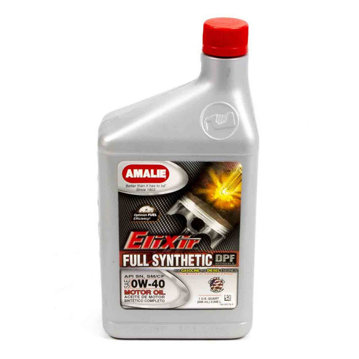 AMALIE 65776-56 Elixir Full Syn 0w40 Oil 1Qt