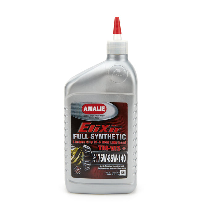 AMALIE 71376-56 Elixir Synthetic LS GL-5 75W-85W-140 Case 1Qt.