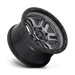 Fuel 1PC D70118907557 D701 18X9 5X5.0 MT-GNMTL-BBR 20MM - Truck Part Superstore