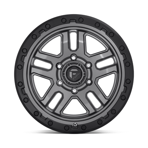 Fuel 1PC D70117907545 D701 17X9 5X5.0 MT-GNMTL-BBR -12MM - Truck Part Superstore