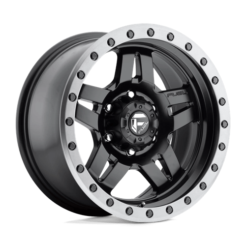 Fuel 1PC D55720007347 D557 20X10 5X5.0 MT-BLK-GBR -18MM - Truck Part Superstore