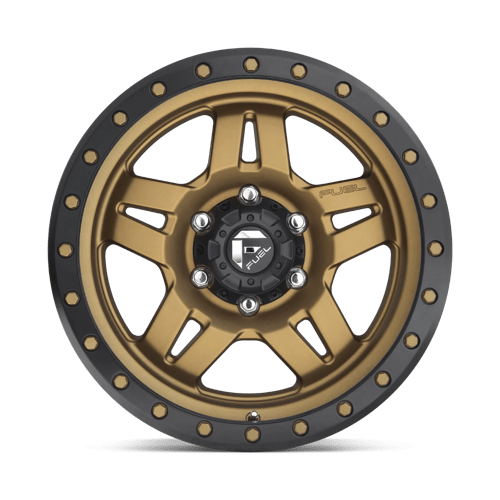 Fuel 1PC D58317858350 D583 17X8.5 6X5.5 MT-BRNZ-BBR 06MM - Truck Part Superstore