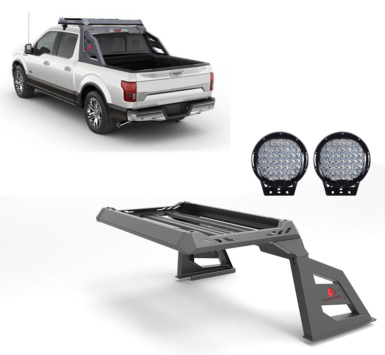 Black Horse Off Road AR-CHR01-PL69B Armour Chase Rack Kit - Truck Part Superstore