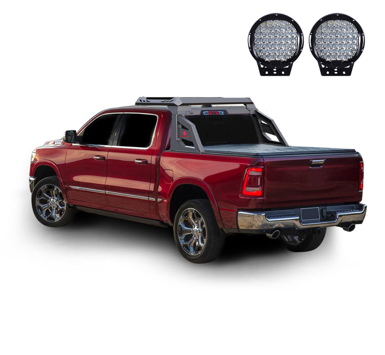 Black Horse Off Road AR-CHR03-PL69B Armour Chase Rack Kit - Truck Part Superstore