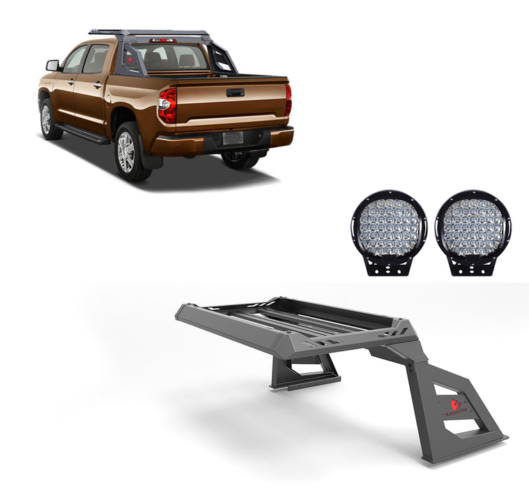 Black Horse Off Road AR-CHR04-PL69B Armour Chase Rack Kit - Truck Part Superstore