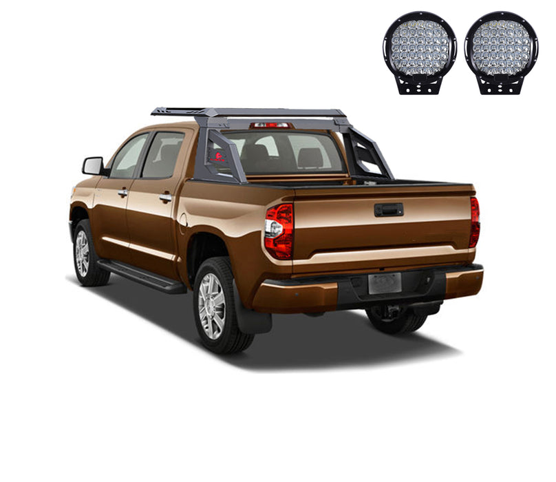 Black Horse Off Road AR-CHR04-PL69B Armour Chase Rack Kit - Truck Part Superstore