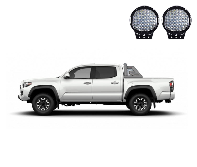 Black Horse Off Road AR2-03B-PL69B Armour II Roll Bar Kit - Truck Part Superstore