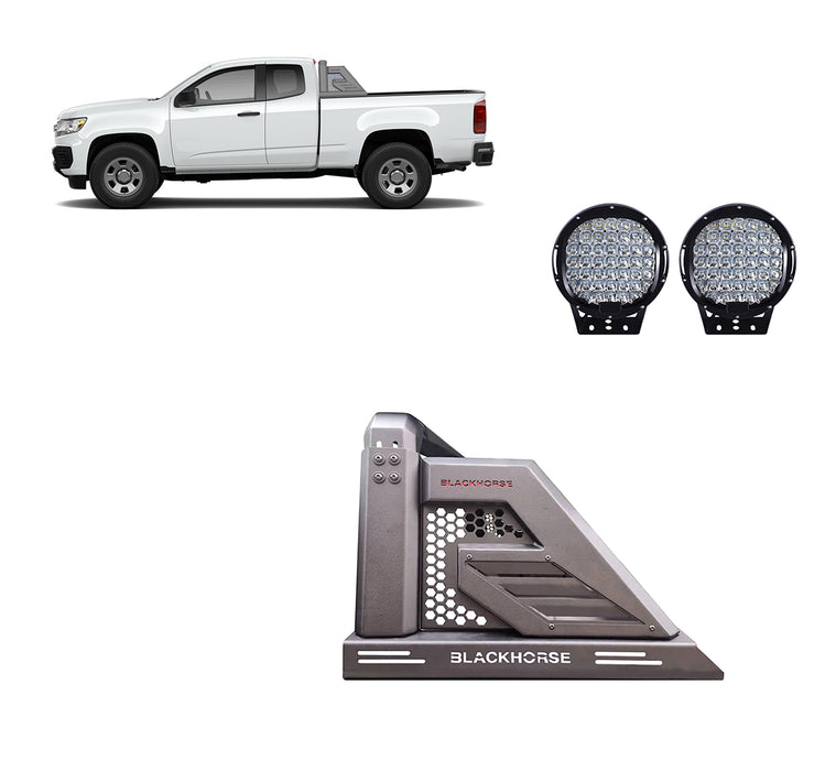 Black Horse Off Road AR2-04B-PL69B Armour II Roll Bar Kit - Truck Part Superstore