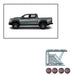 Black Horse Off Road AR2-04BA3-PLFR Armour II Roll Bar W/Basket Kit - Truck Part Superstore