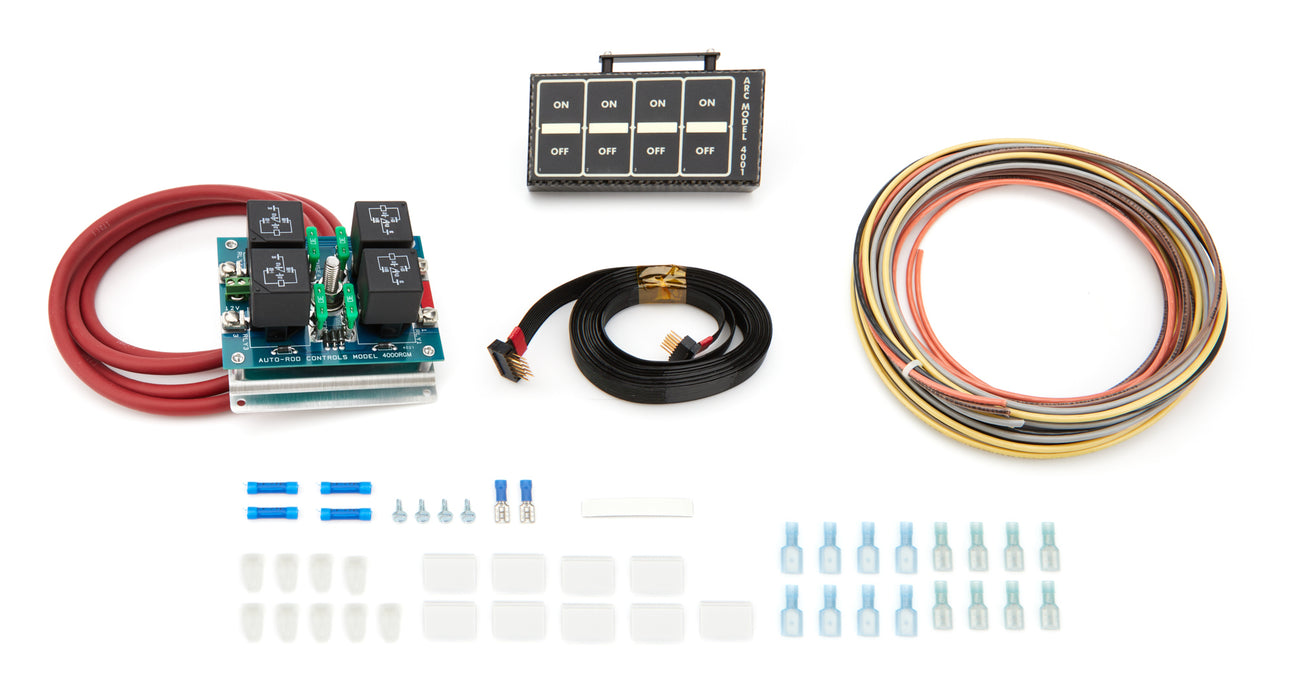 AUTO ROD CONTROLS 4004R 4 Switch Overhead Control Module C/F Fin.