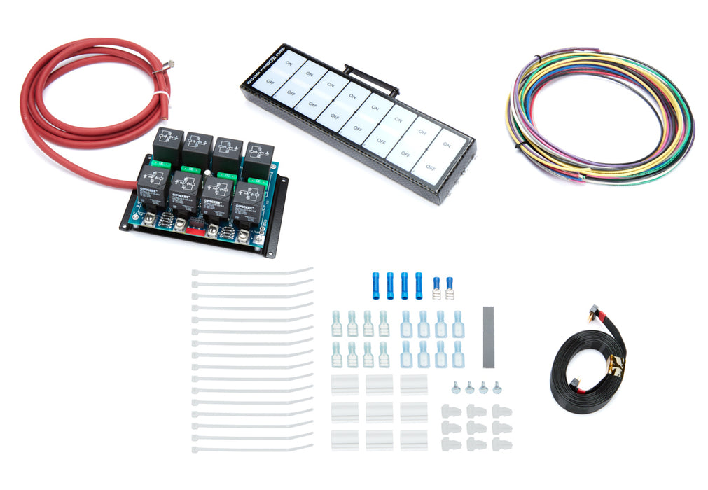 AUTO ROD CONTROLS 8003D 8 Switch In-Dash Control Module  C/F Finish
