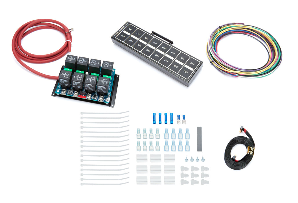AUTO ROD CONTROLS 8004R 8 Switch Overhead Control Module C/F Fin.