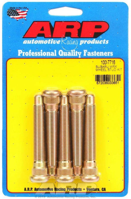 ARP 100-7716 Wheel Stud Kit - Subaru WRX