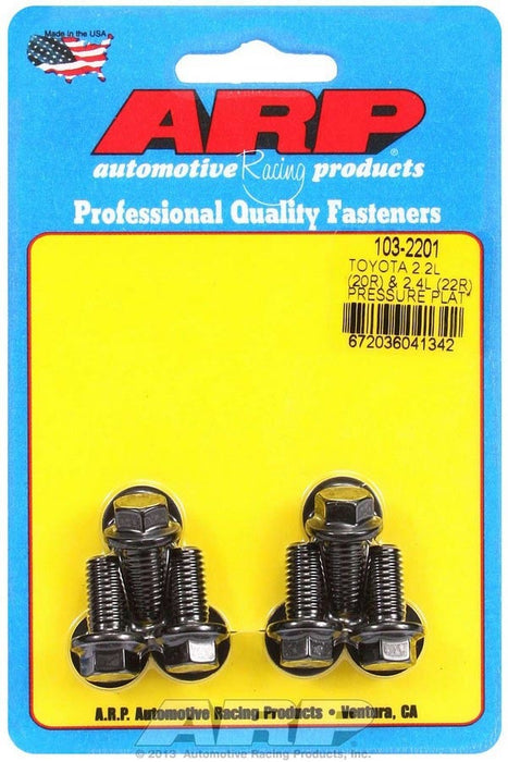 ARP 103-2201 Pressure Plate Bolt Kit Toyota 2.2L 20R/2.4L 22R