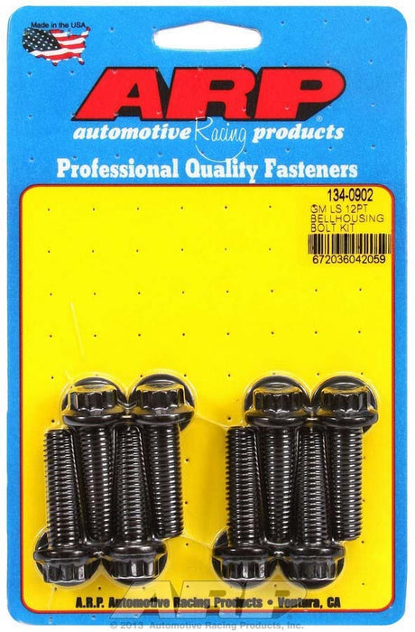 ARP 134-0902 Bellhousing Bolt Kit - 12pt. GM LS