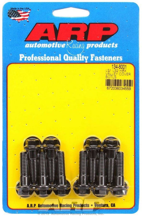 ARP 134-8001 Valley Cover Bolt Kit 6pt. LS1/LS2