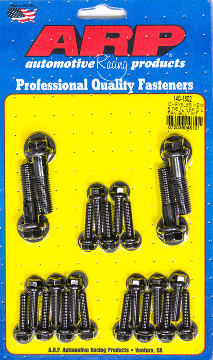 ARP 140-1802 Oil Pan 6pt Bolt Kit Mopar 5.7L/6.1L Hemi