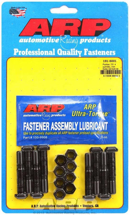 ARP 191-6001 Pontiac Rod Bolt Kit - Fits Iron Duke 4-Cyl.