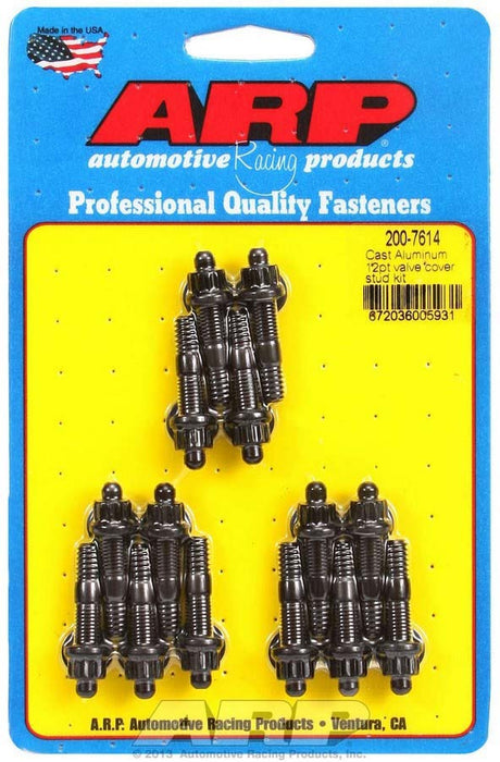 ARP 200-7614 Valve Cover Stud Kit 1/4 12pt. (14)