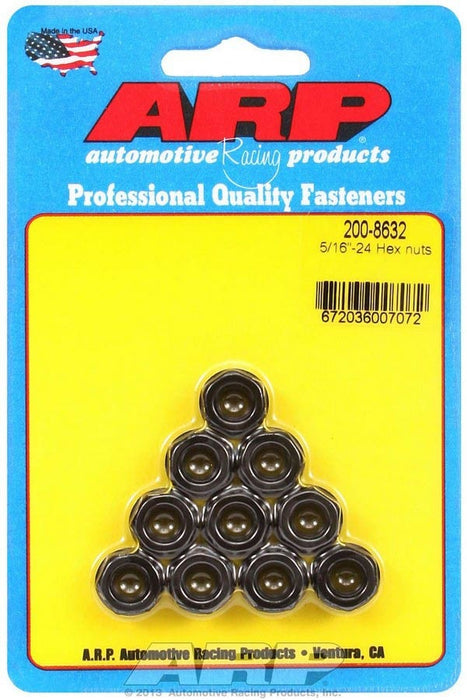 ARP 200-8632 5/16-24 Hex Nut Kit 10pk
