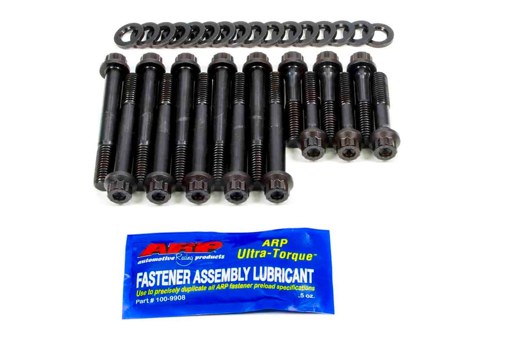 ARP 234-5201 SBC Main Bolt Kit - Fits 4-Bolt- L/J- 12pt.