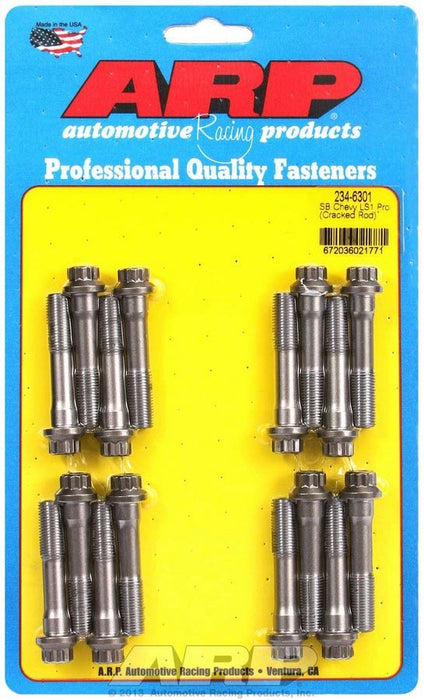 ARP 234-6301 SBC Rod Bolt Kit - Fits LS1 Cracked Rod