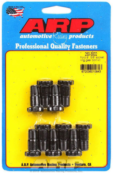ARP 250-3002 Ford 9in Ring Gear Bolt Kit .940 UHL