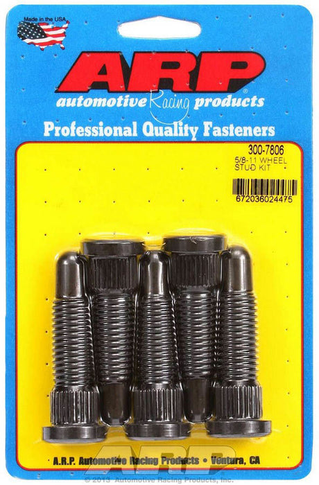 ARP 300-7806 Nascar Wheel Stud Kit 2.650 UHL (5)