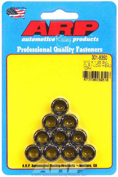 ARP 301-8350 10mm x 1.25 12pt Nuts 10pk