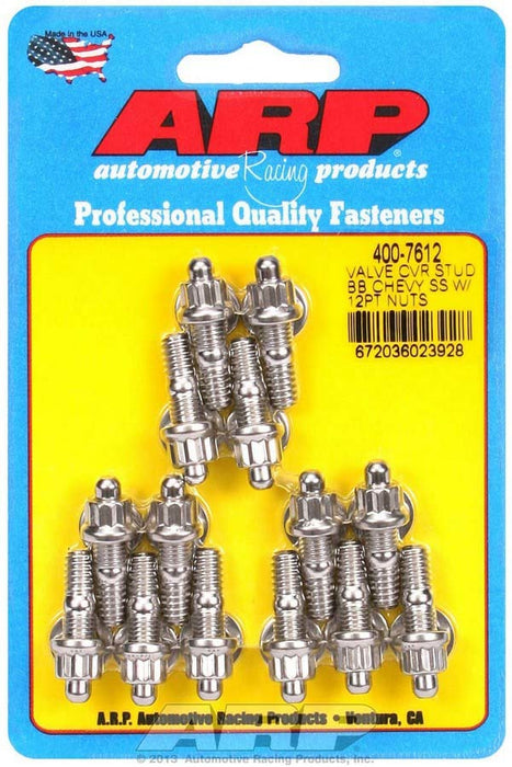 ARP 400-7612 S/S Valve Cover Stud Kit 12pt. (14)