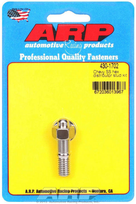ARP 430-1702 S/S Chevy Distributor Stud Kit 6pt.