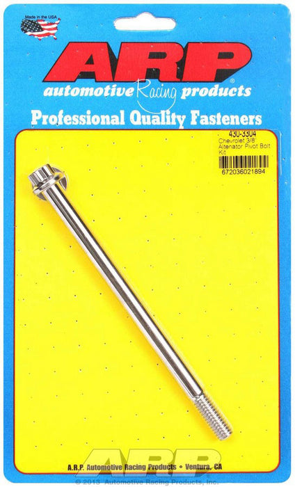 ARP 430-3304 Alternator Pivot Bolt Kit
