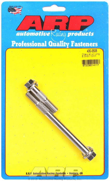 ARP 430-3506 Starter Bolt Kit SS 6pt GM 10mm x 1.775/4.770