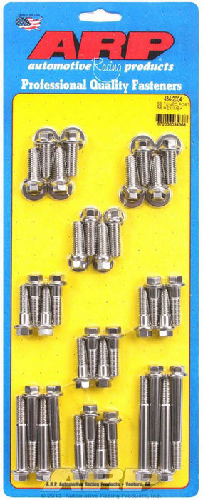 ARP 434-2004 SBC S/S Intake Bolt Kit 6pt.