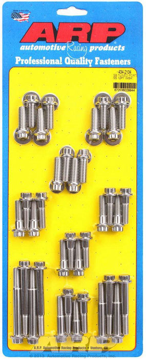 ARP 434-2104 SBC S/S Intake Bolt Kit 12pt.