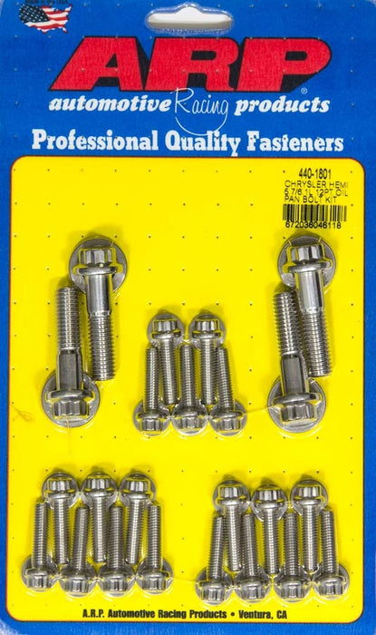 ARP 440-1801 Oil Pan 12pt Bolt Kit Mopar 5.7L/6.1L Hemi