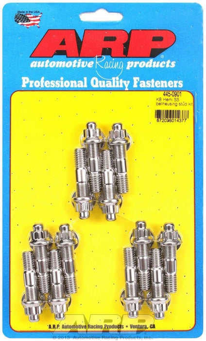 ARP 445-0901 S/S Bellhousing Stud Kit