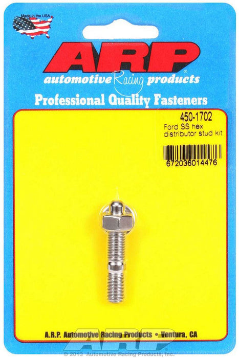 ARP 450-1702 Ford S/S Distributor Stud Kit 6pt.