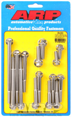 ARP 454-3202 SBF S/S W/P & T/C Bolt Kit 6pt.