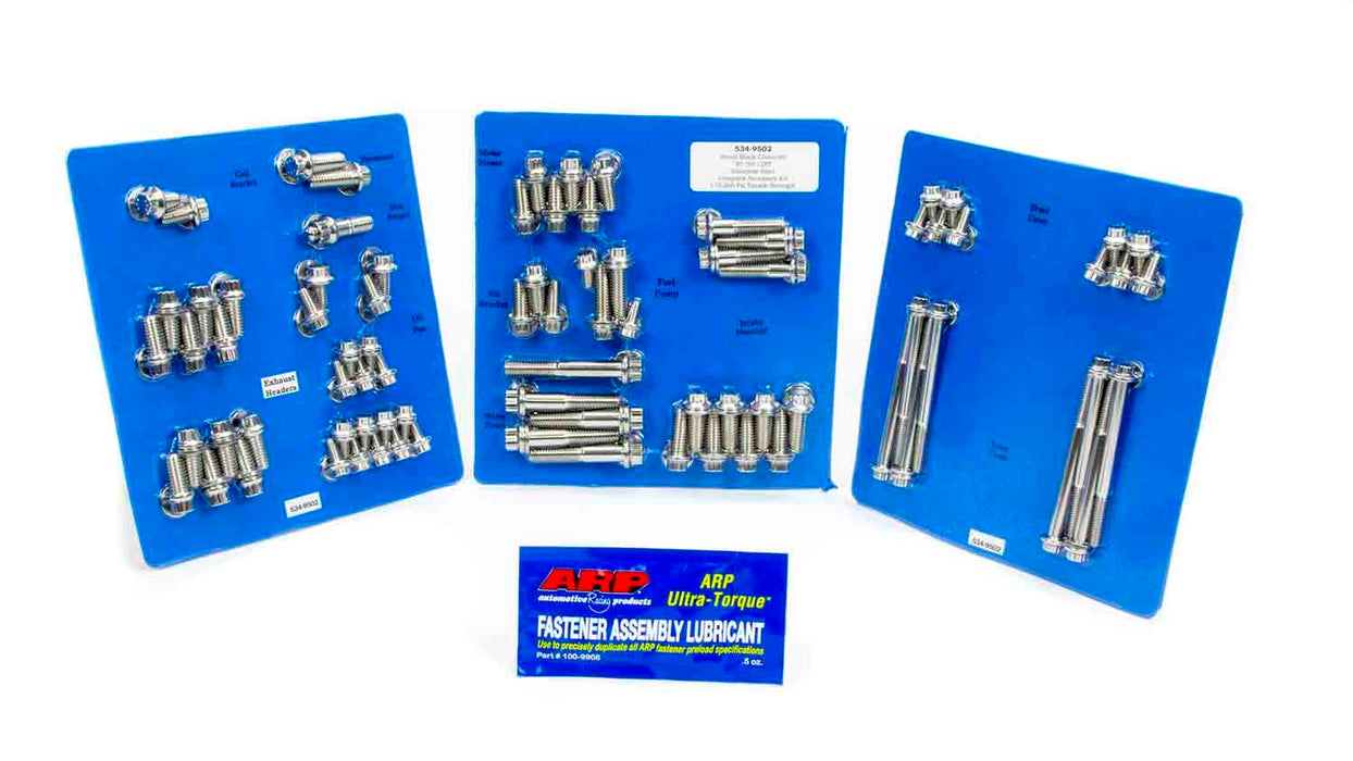 ARP 534-9502 SBC S/S Complete Engine Fastener Kit 12pt.