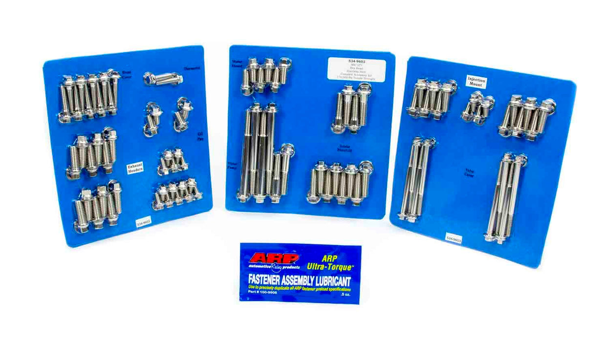 ARP 534-9603 SBC S/S Complete Engine Fastener Kit 6pt.