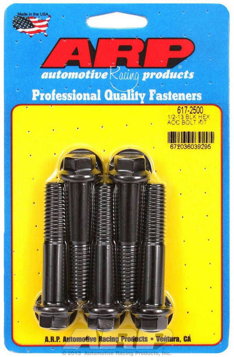 ARP 617-2500 Bolt Kit 6pt 5pk 1/2-13 x 2.500