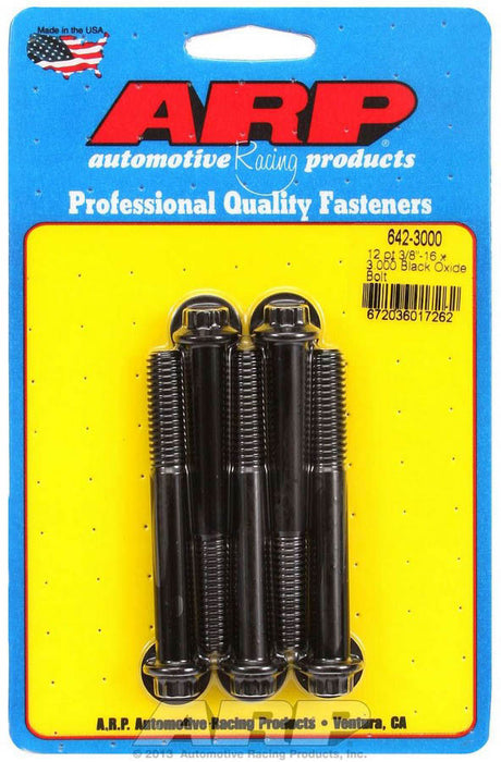 ARP 642-3000 Bolt Kit - 12pt. (5) 3/8-16 x 3.000
