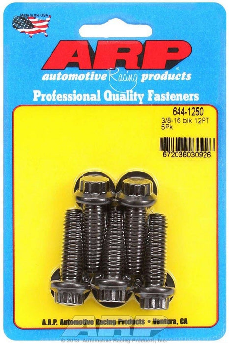ARP 644-1250 Bolt Kit - 12pt. (5) 3/8-16 x 1.250