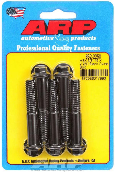 ARP 652-2250 Bolt Kit - 6pt. (5) 3/8-16 x 2.250