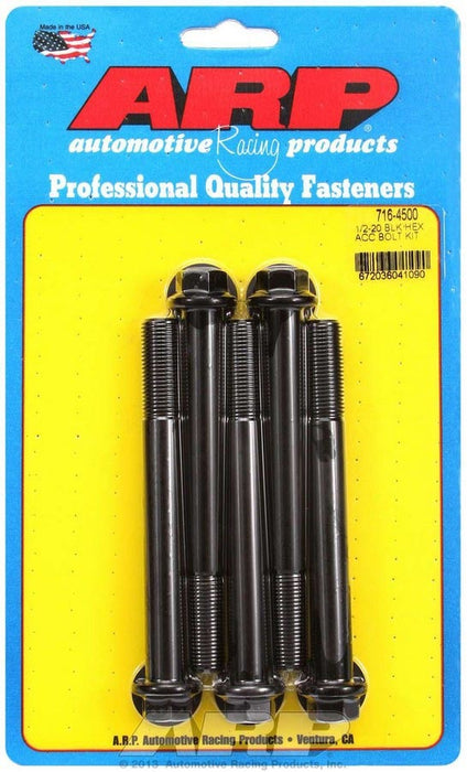 ARP 716-4500 Bolt Kit - 6pt. (5pk) 1/2-20 x 4.500
