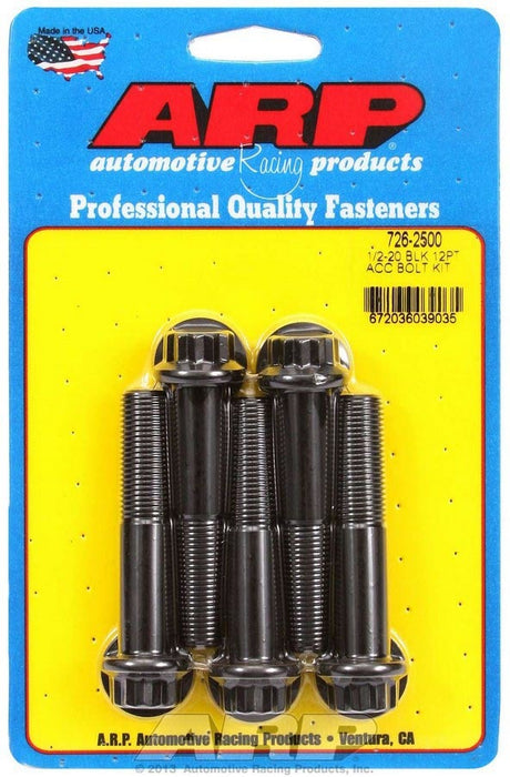 ARP 726-2500 Bolt Kit - 12pt. (5pk) 1/2-20 x 2.500