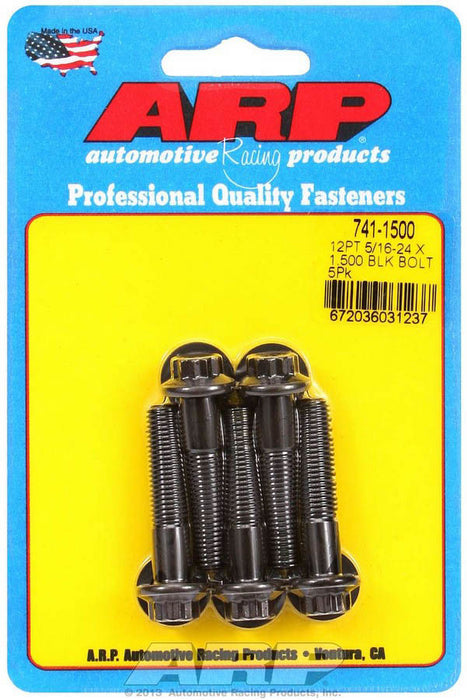 ARP 741-1500 Bolt Kit - 12pt. (5) 5/16-24 x 1.500
